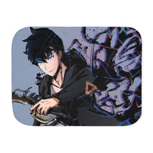 Load image into Gallery viewer, Anime Solo Leveling Sherpa Blanket
