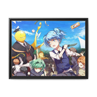 Assassination Classroom Canvas Framed Art Print