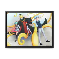 Assassination Classroom Koro-sensei, Karma Akabane, Nagisa Shiota, Kaede Kayano Canvas Framed Art Print