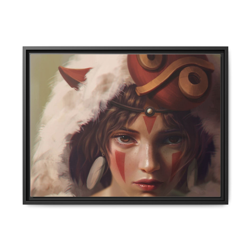 Princess Mononoke Canvas Framed Art Print