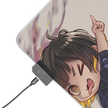 Load image into Gallery viewer, Blue Lock RGB LED Mouse Pad (Desk Mat)
