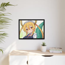 Load image into Gallery viewer, Anime Miss Kobayashi&#39;s Dragon Maid Canvas Framed Art Print
