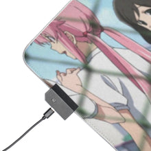 Load image into Gallery viewer, Mirai Nikki RGB LED Mouse Pad (Desk Mat)
