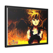 Load image into Gallery viewer, MELIODAS NANATSU NO TAIZAI Canvas Framed Art Print
