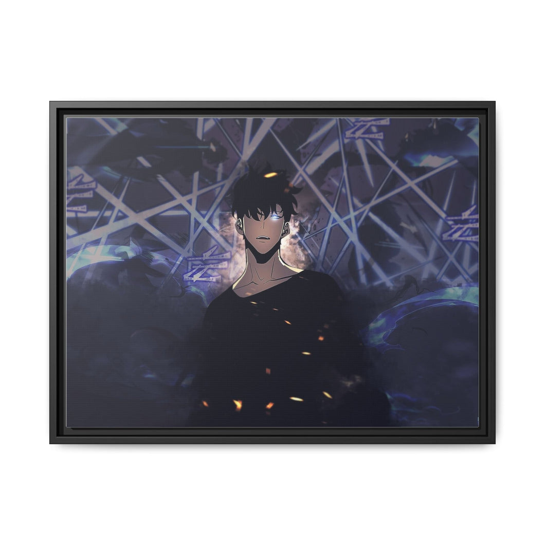Solo Leveling Canvas Framed Art Print