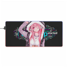 Load image into Gallery viewer, Super Sonico RGB LED Mouse Pad (Desk Mat)
