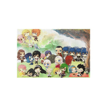 Load image into Gallery viewer, Fairy Tail Natsu Dragneel, Erza Scarlet, Lucy Heartfilia, Happy, Wendy Marvell Rug
