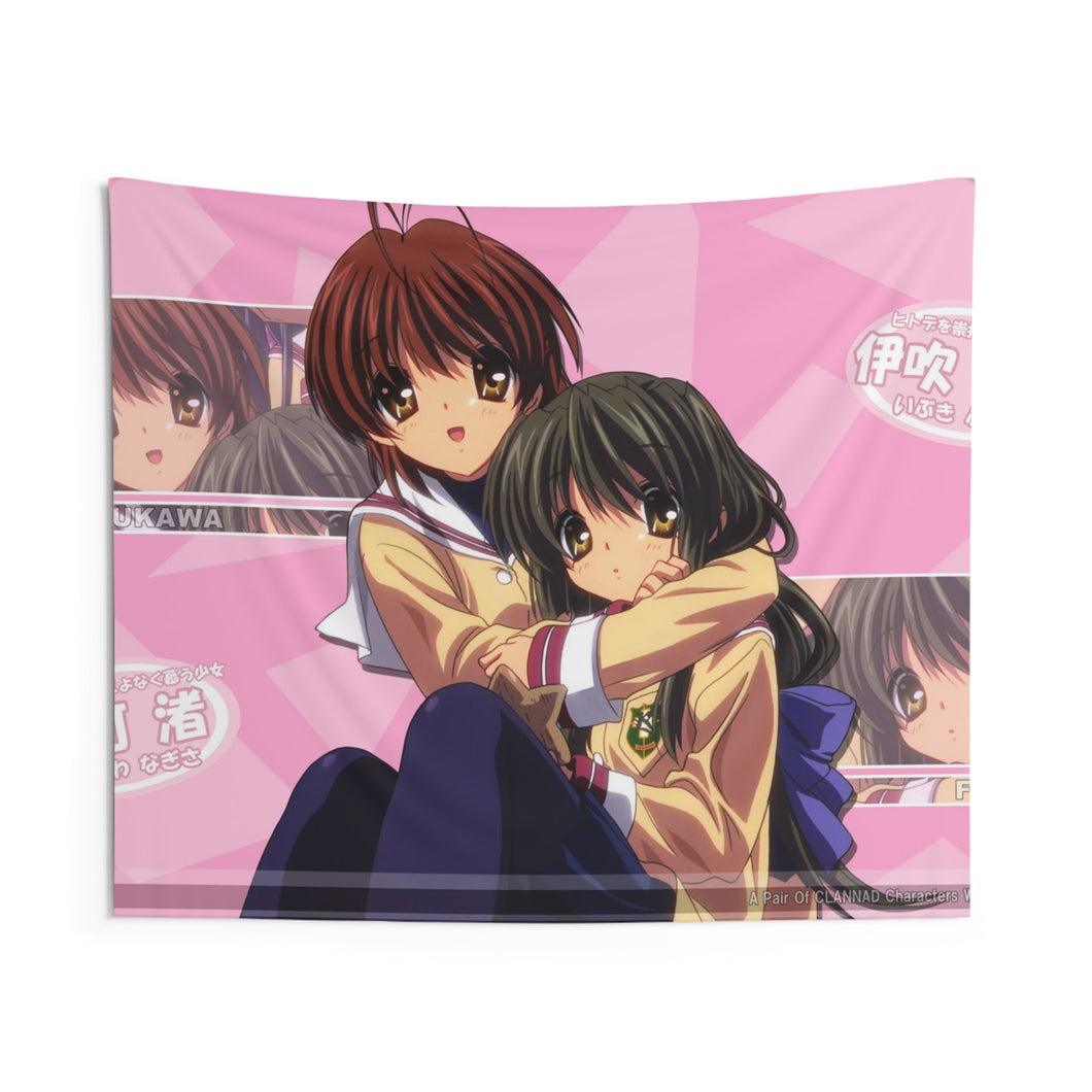 Clannad Nagisa Furukawa, Fuuko Ibuki Indoor Wall Tapestry
