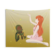 Girl from Illusionary World Clannad Indoor Wall Tapestry