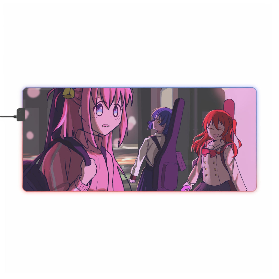 Bocchi the Rock RGB LED Mouse Pad (Desk Mat)