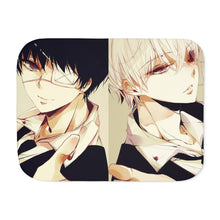 Load image into Gallery viewer, Kaneki Ken ( Tokyo Ghoul) Sherpa Blanket

