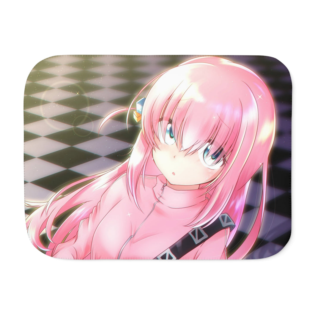 Bocchi the Rock Sherpa Blanket