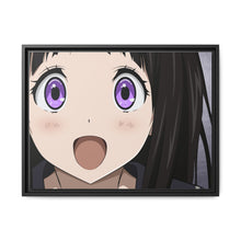 Load image into Gallery viewer, Eru Chitanda Smiling face Canvas Framed Art Print
