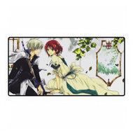 Anime Snow White with the Red Hair Mouse Pad (Desk Mat)