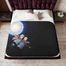 Load image into Gallery viewer, Anime Boruto Sherpa Blanket
