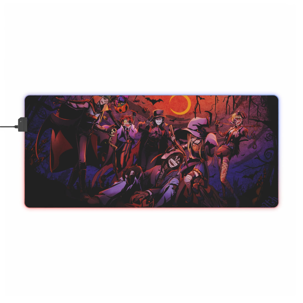 Angels Of Death Rachel Gardner, Catherine Ward, Daniel Dickens RGB LED Mouse Pad (Desk Mat)