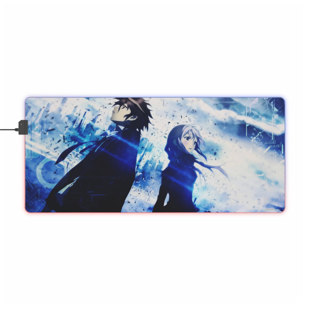 Guilty Crown Inori Yuzuriha RGB LED Mouse Pad (Desk Mat)