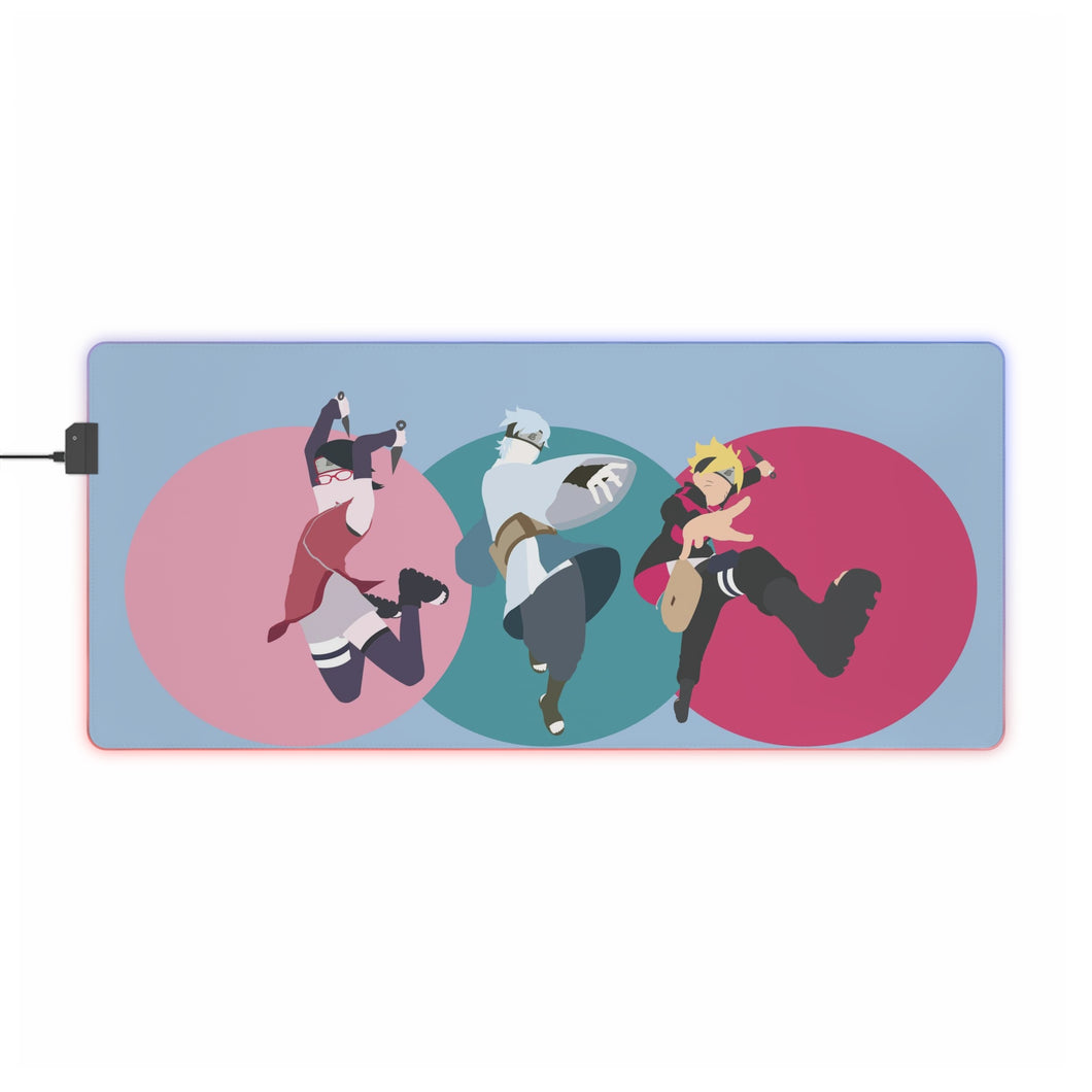 Boruto RGB LED Mouse Pad (Desk Mat)