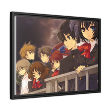 Load image into Gallery viewer, Another Mei Misaki, Kouichi Sakakibara, Izumi Akazawa, Naoya Teshigawara, Yuuya Mochizuki Canvas Framed Art Print
