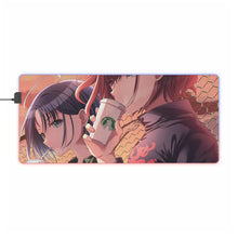 Load image into Gallery viewer, Toru Asakura &amp; Madoka Higuchi RGB LED Mouse Pad (Desk Mat)
