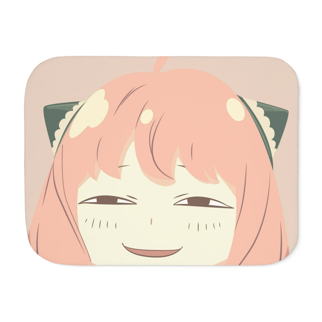 Anime Spy x Family Sherpa Blanket