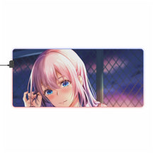 Load image into Gallery viewer, Shikimori's Not Just A Cutie RGB LED Mouse Pad (Desk Mat)
