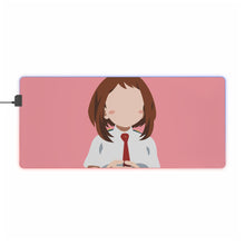 Load image into Gallery viewer, Ochako Uraraka from My Hero Academia for Dekstop RGB LED Mouse Pad (Desk Mat)
