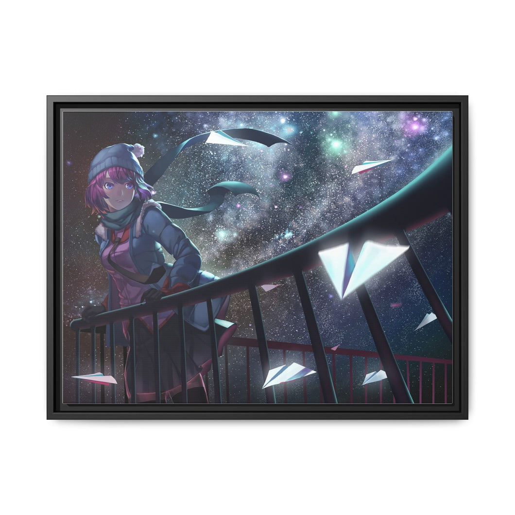 Monogatari (Series) Canvas Framed Art Print