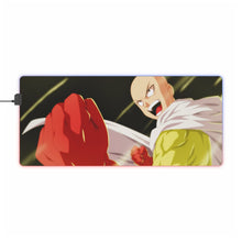Load image into Gallery viewer, Anime One-Punch Man RGB LED Mouse Pad (Desk Mat)
