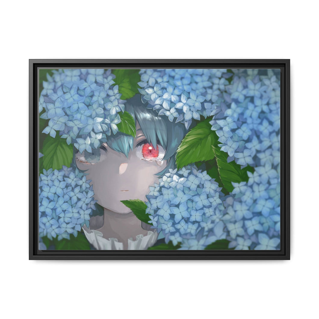 Anime Touhou Canvas Framed Art Print