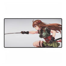 Load image into Gallery viewer, Anime Warrior Mouse Pad (Desk Mat)
