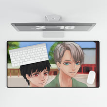 Load image into Gallery viewer, Yuri!!! On Ice Victor Nikiforov, Yuuri Katsuki Mouse Pad (Desk Mat)
