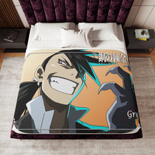 Load image into Gallery viewer, Anime FullMetal Alchemistr Sherpa Blanket
