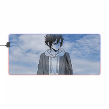 Load image into Gallery viewer, Hori-san To Miyamura-kun RGB LED Mouse Pad (Desk Mat)
