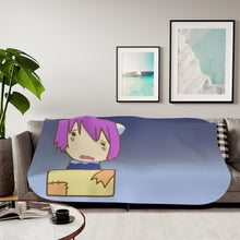 Load image into Gallery viewer, Anime Elfen Liedr Sherpa Blanket
