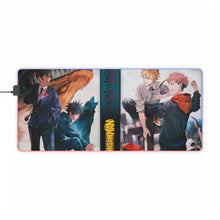 Load image into Gallery viewer, Jujutsu Kaisen x Chainsaw Man RGB LED Mouse Pad (Desk Mat)
