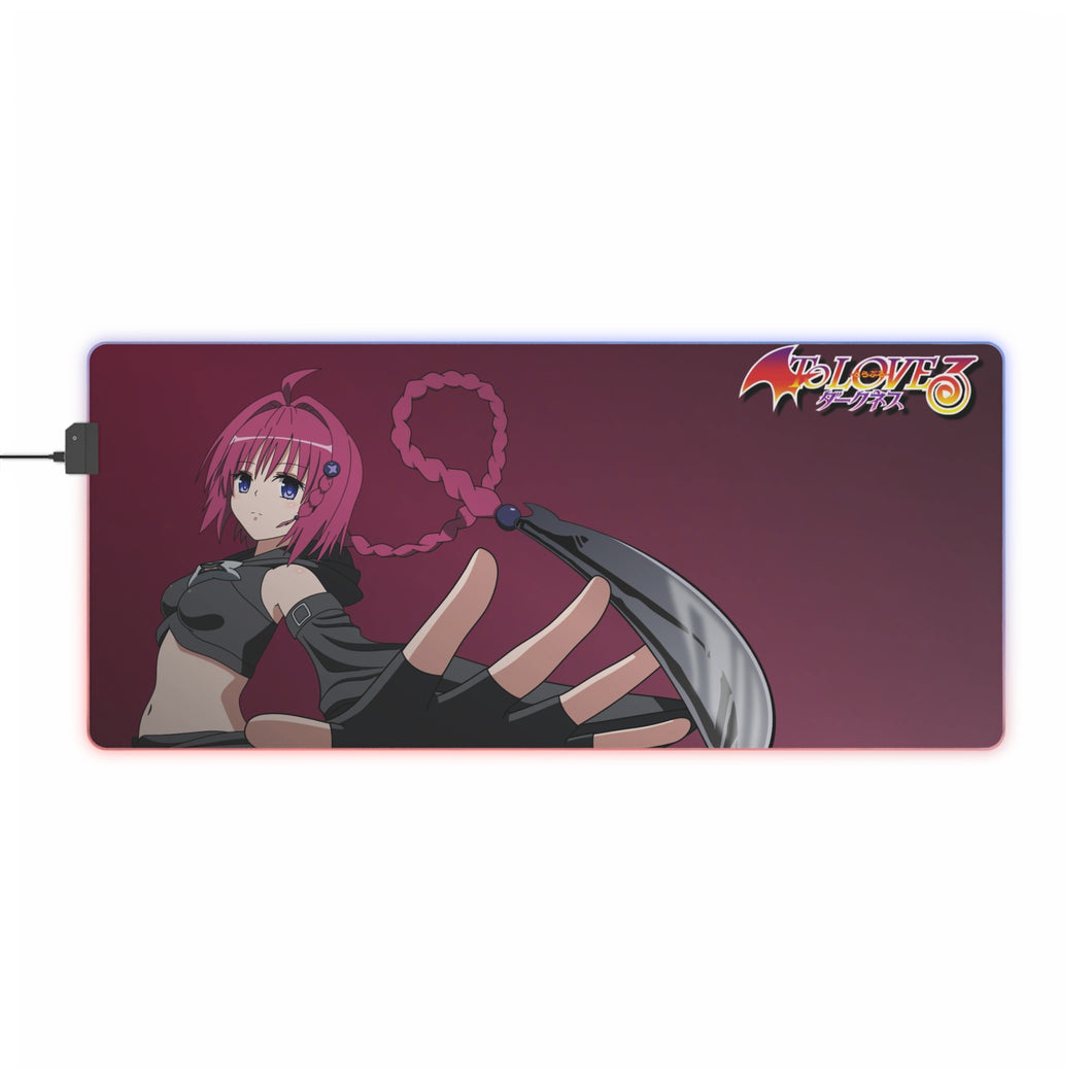 To Love-Ru RGB LED Mouse Pad (Desk Mat)