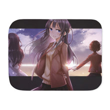 Load image into Gallery viewer, Anime Rascal Does Not Dream of Bunny Girl Senpai Sherpa Blanket
