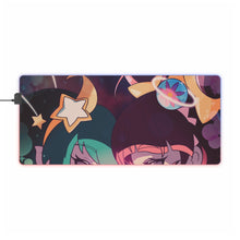 Load image into Gallery viewer, Lala Hagoromo &amp; Hoshina Hikaru RGB LED Mouse Pad (Desk Mat)
