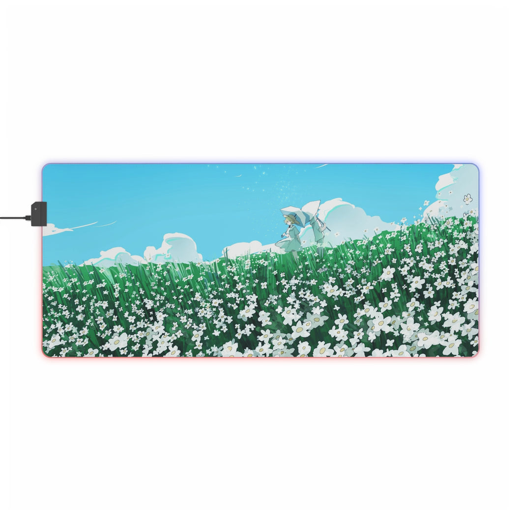 The Promised Neverland Ray, Emma RGB LED Mouse Pad (Desk Mat)