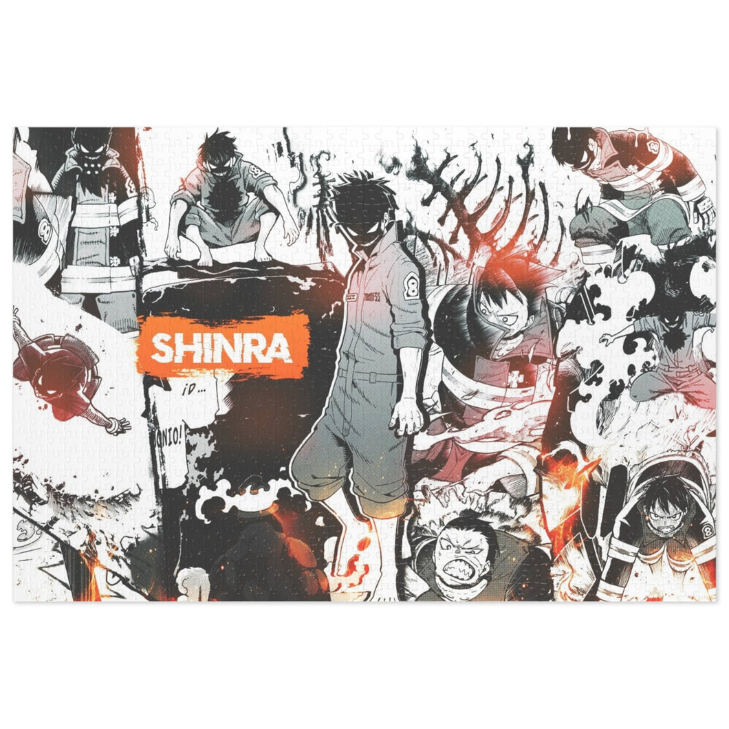 Fire Force Shinra Kusakabe Jigsaw Puzzle