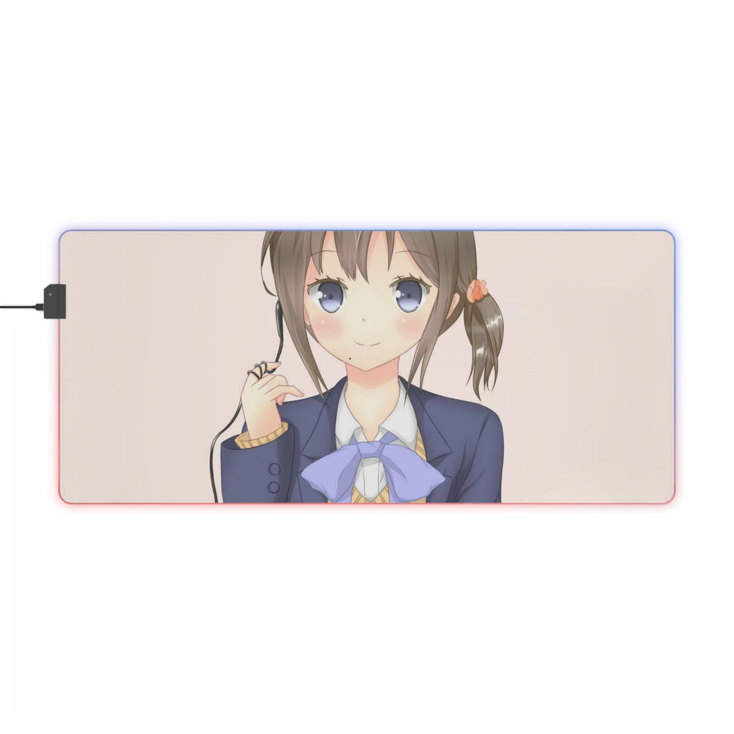 Kokoro Connect Iori Nagase RGB LED Mouse Pad (Desk Mat)
