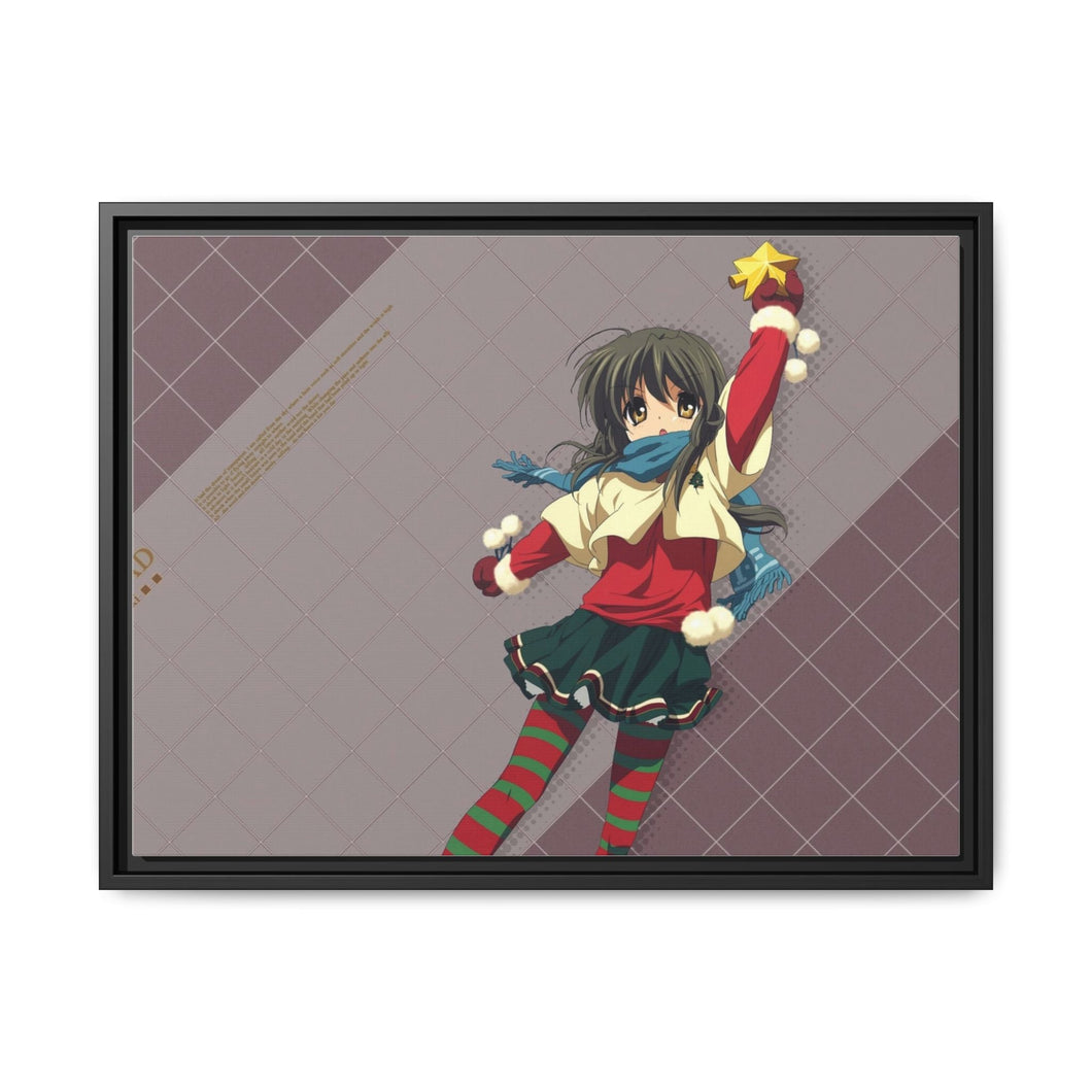 Anime Clannad Canvas Framed Art Print