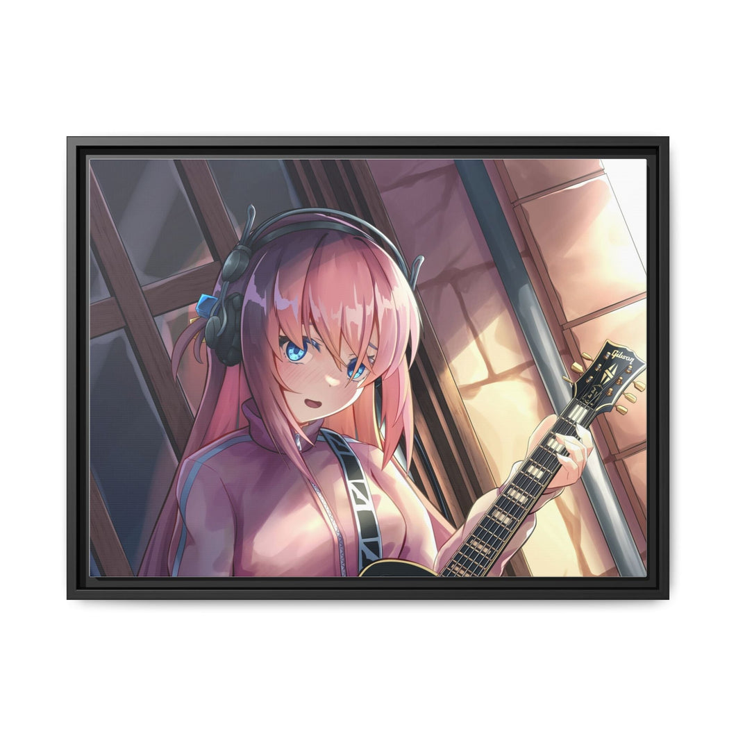 Hitori Gotou Canvas Framed Art Print