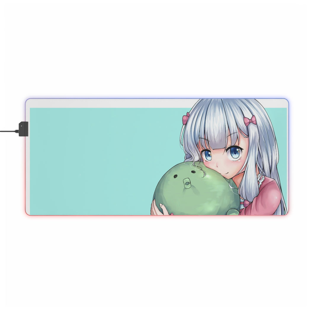 EroManga-Sensei RGB LED Mouse Pad (Desk Mat)