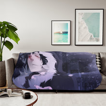 Load image into Gallery viewer, Durarara!! Izaya Orihara Sherpa Blanket
