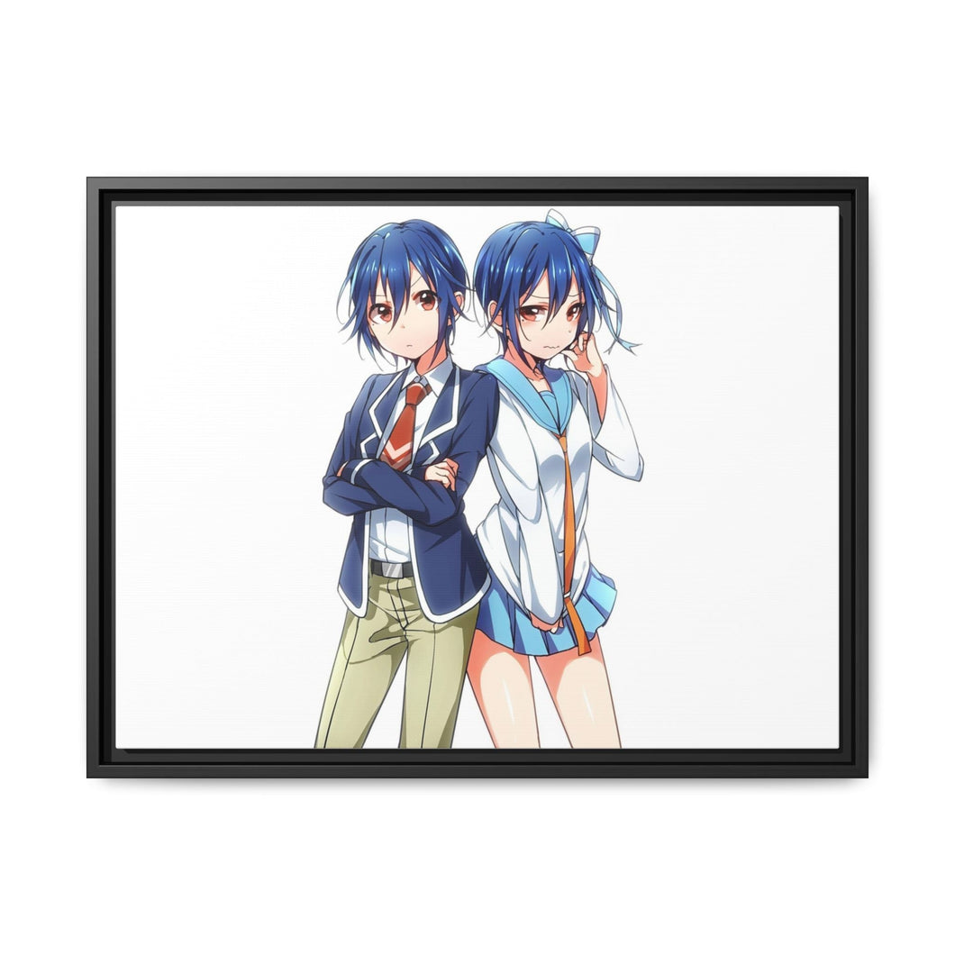 Anime Nisekoi Canvas Framed Art Print