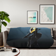 Load image into Gallery viewer, Durarara!! Celty Sturluson Sherpa Blanket
