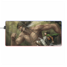 Load image into Gallery viewer, Anime Attack On Titan RGB LED Mouse Pad (Desk Mat)
