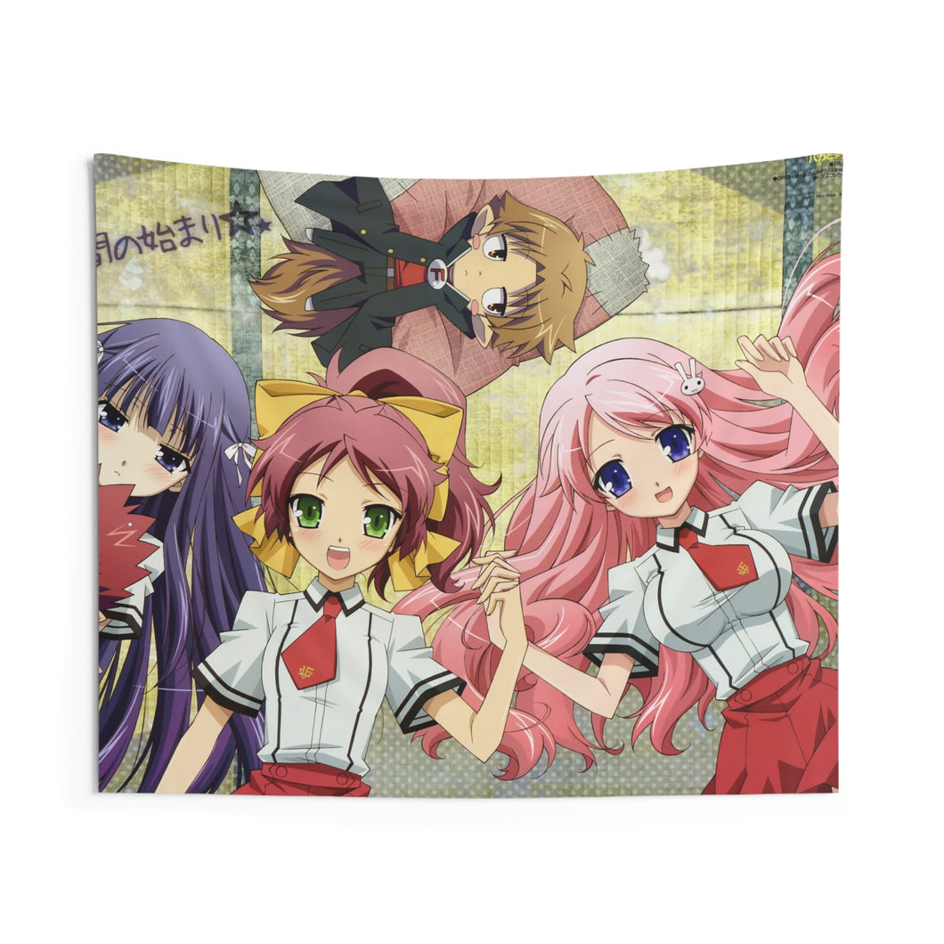 Baka And Test Indoor Wall Tapestry
